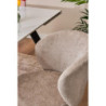Set di 2 Poltroncine Evelyn tessuto grigio 58x48x80,5cm moderne