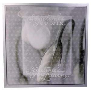 Zoom Set di 4 Stampe Su Tela Assortiti 60x60 Grigia