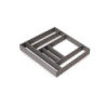 Organizzatore per cassetti Alumount 900x500, Alluminio, Grigio antracite
