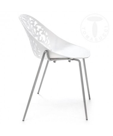 Zoom Sedia in abs Eura - set da 2 bianco