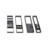 Organizzatore per cassetto Orderbox, 150x470 mm, Acciaio e Legno, Grigio antracite