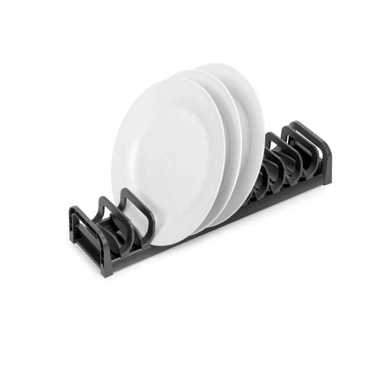 Supporto per cassetto Orderbox, 90x470 mm, Alluminio e Tecnoplastica, Grigio antracite