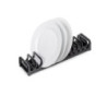 Supporto per cassetto Orderbox, 90x470 mm, Alluminio e Tecnoplastica, Grigio antracite