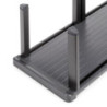 Cassetto esterno Concept 30kg, altezza 105mm, profondità 300mm, Acciaio, Verniciato bianco
