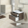 Cassetto esterno Concept 30kg, altezza 185mm, profondità 450mm, Acciaio, Verniciato bianco