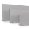 Cassetto esterno Vertex 40kg altezza 131mm, profondità 450mm, Acciaio, Grigia verniciato