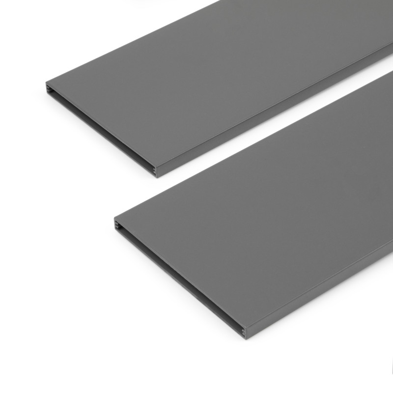 Kit di accessori divisori per interno cassetti Vertex-Concept, larghezza 900 mm, Alluminio e Tecnoplastica, Grigio antraci