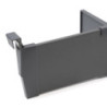 Kit di accessori divisori per interno cassetti Vertex-Concept, larghezza 900 mm, Alluminio e Tecnoplastica, Grigio antraci