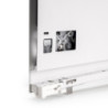 Cassetto Vertex Push Sincro con regolazione 3D, altezza 178mm, 40kg, profondità 350mm, Acciaio, Grigio antracite