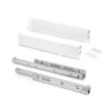 Cassetto esterno Simplex 25 kg, altezza 88 mm, profondità 490 mm, Acciaio, Grigio antracite