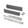 Cassetto esterno Simplex 25 kg, altezza 122 mm, profondità 440 mm, Acciaio, Verniciato bianco