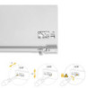 Cassetto esterno Protone 30kg, guide di estrazione totale con una chiusura soft, altezza 178mm, profondità 350mm, Acciaio