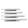 Cassetto esterno Protone 30kg, guide di estrazione totale con una chiusura soft, altezza 178mm, profondità 500mm, Acciaio