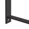 Set di supporti per mensole in legno Shelf con gancio integrato, Acciaio, Verniciato bianco