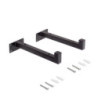Set di guide a sfera per cassetti a estrazione totale, altezza 45 mm, lunghezza 300 mm, Acciaio, Zincato bianco