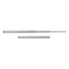 Set di guide a sfere per cassetti con estrazione totale, altezza 45 mm, lunghezza 300 mm, Acciaio, Zincato bianco