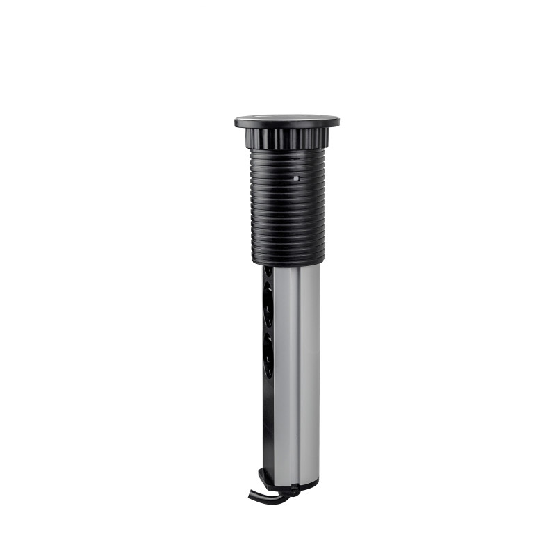 Luce LED Kraz ricaricabile via USB con sensore di movimento, Luce Bianco naturale 4.000K, Tecnoplastica, Grigio metallizza