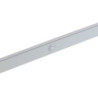 Barra Appendiabiti per armadi con luce LED Castor, batteria estraibile e sensore di movimento, L858 mm, Tecnoplastica e al