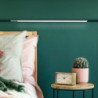 Lampada LED ricaricabile con USB Kaus Black con sensore di movimento, L240mm, Tecnoplastica e Alluminio, Verniciato nero