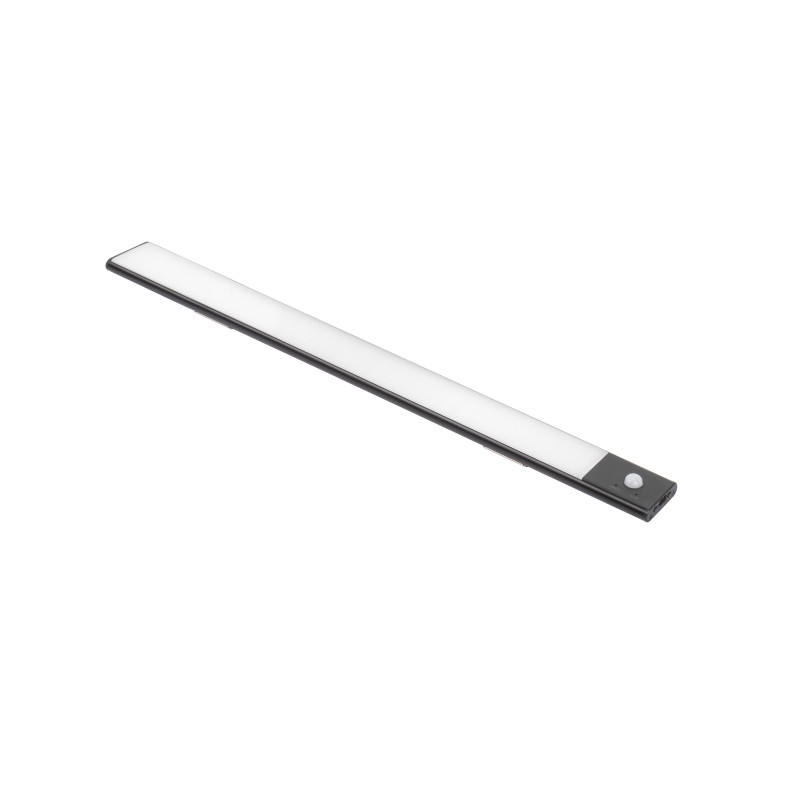 Lampada LED ricaricabile con USB Kaus Black con sensore di prossimità, L240mmPlastica e Alluminio, Verniciato nero