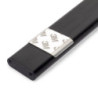 Lampada LED ricaricabile con USB Kaus Black con sensore di prossimità, L240mmPlastica e Alluminio, Verniciato nero