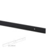 Kit di ferramentaper armadio 2 ante scorrevoli e chiusura soft Flow con binari incassati 2,35 m, pannelli non inclusi, Ano