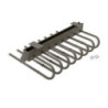 Cassetto portascarpe estraibile Moka, 564 - 594, Acciaio, Verniciato moka