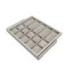 Kit di cassetto organizzatore e telaio a scorrimento con chiusura ammortizzata per armadio, regolabile, modulo 600 mm, Ner