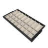 Kit di vassoio metallico e telaio a scorrimento con chiusura ammortizzata per armadio, regolabile, modulo 600 mm, Grigio p