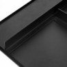 Kit di vassoio, 3 cestini organizzatori e telaio a scorrimento con chiusura ammortizzata per armadi, regolabile, modulo 90