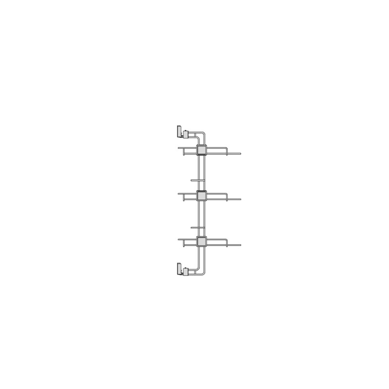 Set di 2 distanziale laterale per telaio Quartz, Tecnoplastica, Titanio