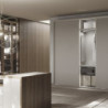 Telaio con guide a estrazione totale e chiusura morbida per accessori per armadi Quartz, 612-638mm, Alluminio e plastica