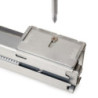 Cassetto portascarpe per armadi e cabine armadio Quartz, 440 (M60), Acciaio, Titanio