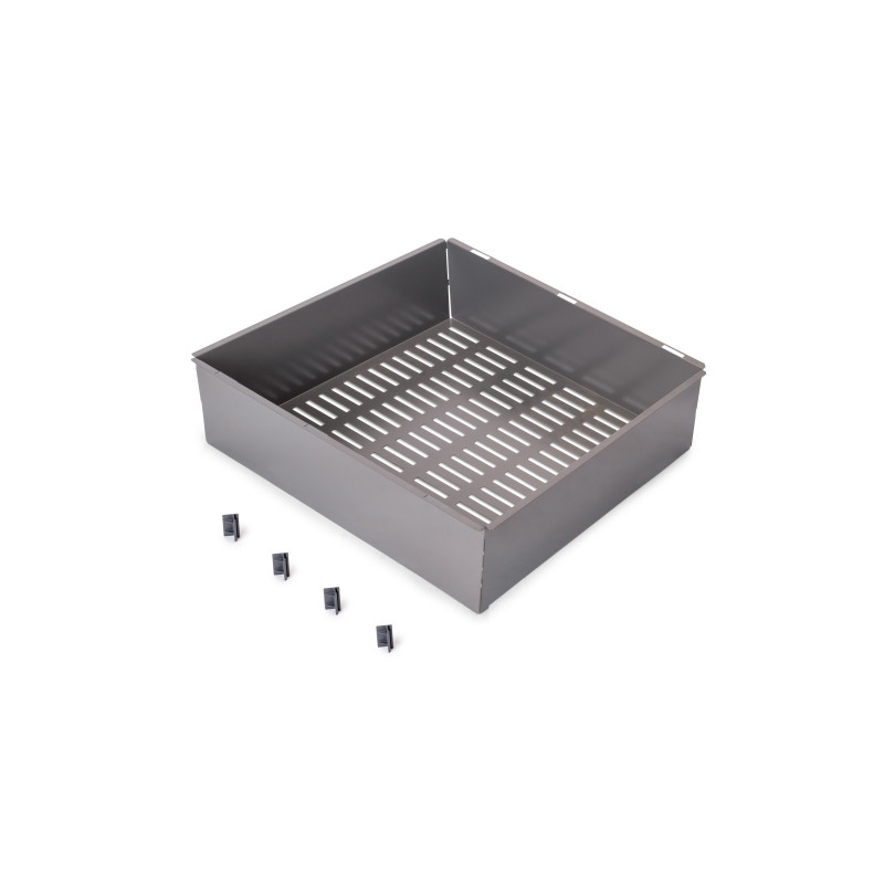 Kit di cassetto porta-scarpe estraibile per armadi Quartz, regolabile, modulo 800mm, Acciaio, alluminio e plastica, Titani