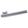 Cassetto metallico per armadi e cabine armadio Quartz, 640 (M80), Acciaio, Titanio
