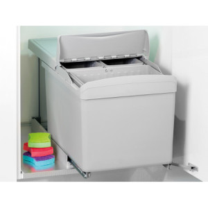 Zoom Porta-cravatte laterale estraibile, Anodizzato opaco, Tecnoplastica e Alluminio