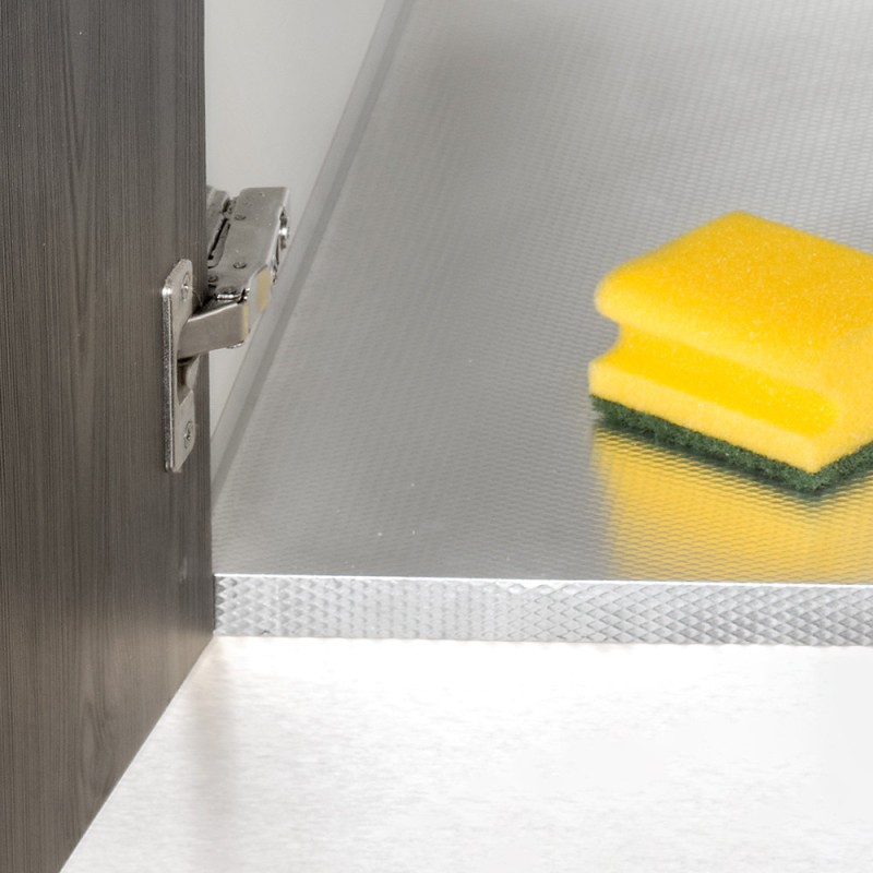 Contenitore per la raccolta differenziata da montare sul fondo ed estraibile automaticamente in un mobile da cucina 1x16lt