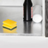 Contenitore per la raccolta differenziata da montare sul fondo ed estraibile automaticamente in un mobile da cucina 1x16lt