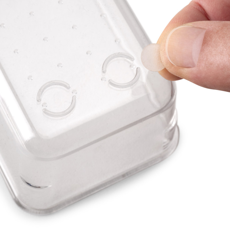 Recycle 1x35lt per il montaggio sul fondo e l'estrazione manuale nel mobile da cucina, Grigio antracite, Tecnoplastica