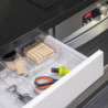 Recycle contenitore per la raccolta differenziata e per l'appendiabiti Recycle, 1 contenitore da 5 lt, con coperchio, Grig