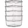 Recycle contenitore per la raccolta differenziata e per l'appendiabiti Recycle, 1 contenitore da 5 lt, con coperchio, Grig