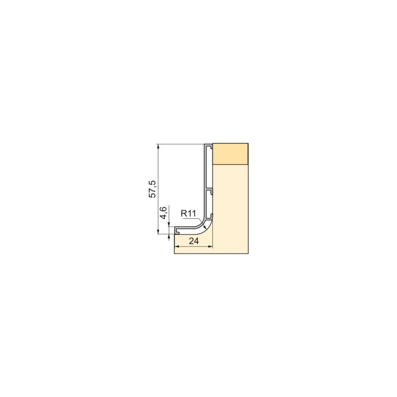 Kit di 10 contenitori organizer Cube per cassetti, Plastica, Trasparente