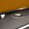 Contenitore per la raccolta differenziata Recycle Altezza Recycle 266 mm, 1x15 lt, Grigio antracite Tecnoplastica