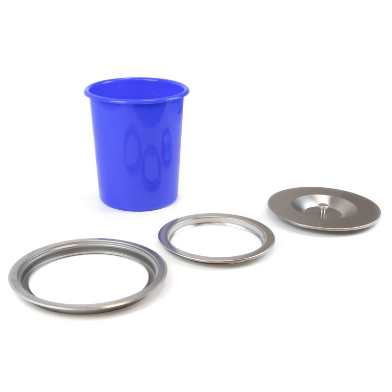 Kit di contenitori per la raccolta differenziata per cassetti da cucina Recycle Altezza Recycle 266 mm, 2x15 lt, 2x7 lt, G