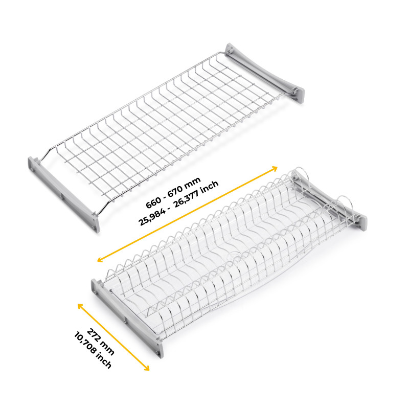 Contenitore per la raccolta differenziata Recycle da montare sul fondo e da estrarre manualmente in cucina Recycle 2x20lt