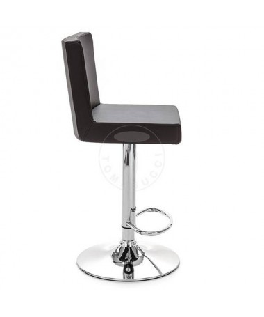 Zoom Sgabello in pelle sintetica Confort - set da 2 nero