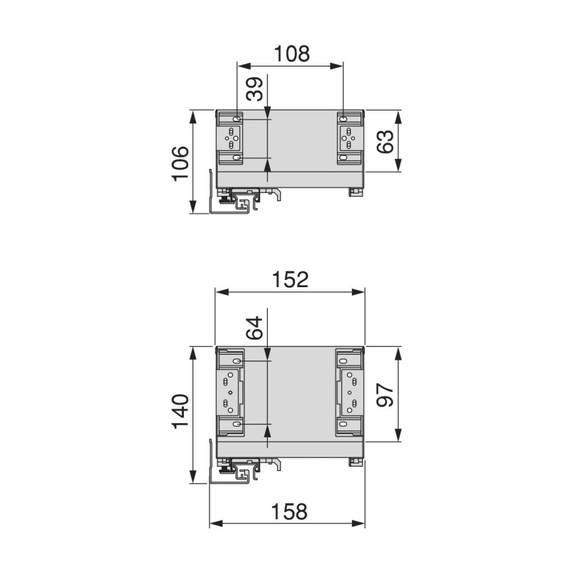 Carrello estraibile Titane 300mm Emuca acciaio grigio antracite cassetti