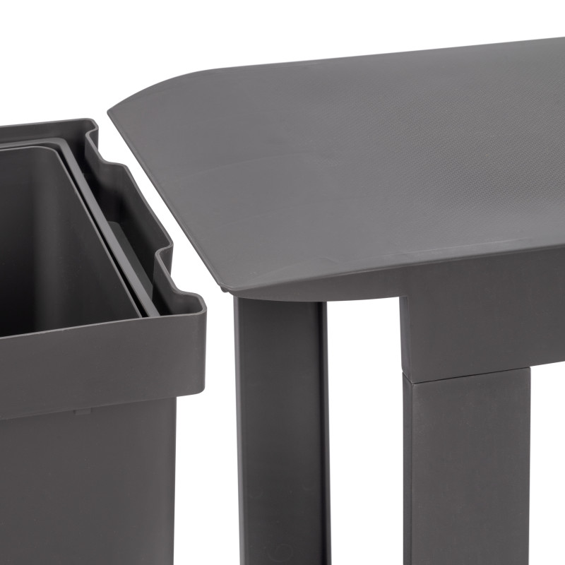 Fondo sottolavello Emuca M90 867x580mm grigio tagliabile cucina