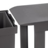 Fondo sottolavello Emuca M90 867x580mm grigio tagliabile cucina