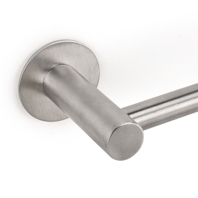 Portabicchieri per mobili a 4 linee, lunghezza 280 mm, Acciaio, Cromato lucido